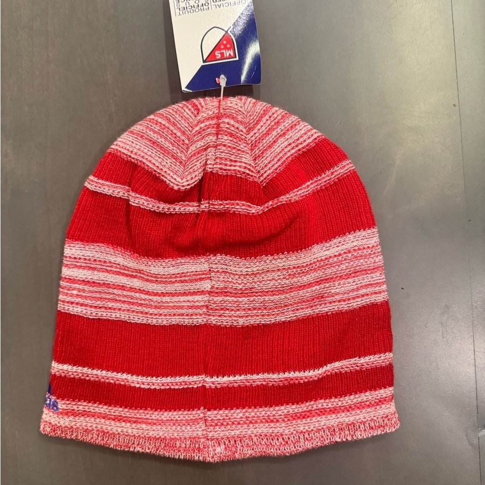 NWT FC Dallas Adidas Beanie Red